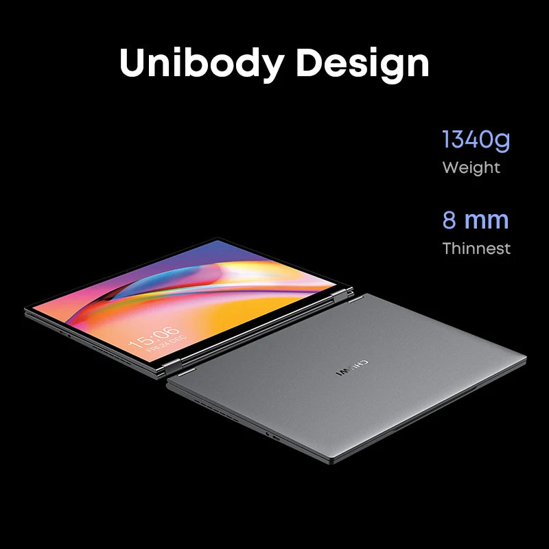 CHUWI FreeBook Tablet Laptop 2 in 1 Intel i3 1215U Windows 11 Laptop 13.5" IPS FHD Display 12GB LPDDR5 512G SSD 2256*1504 WIFI 6